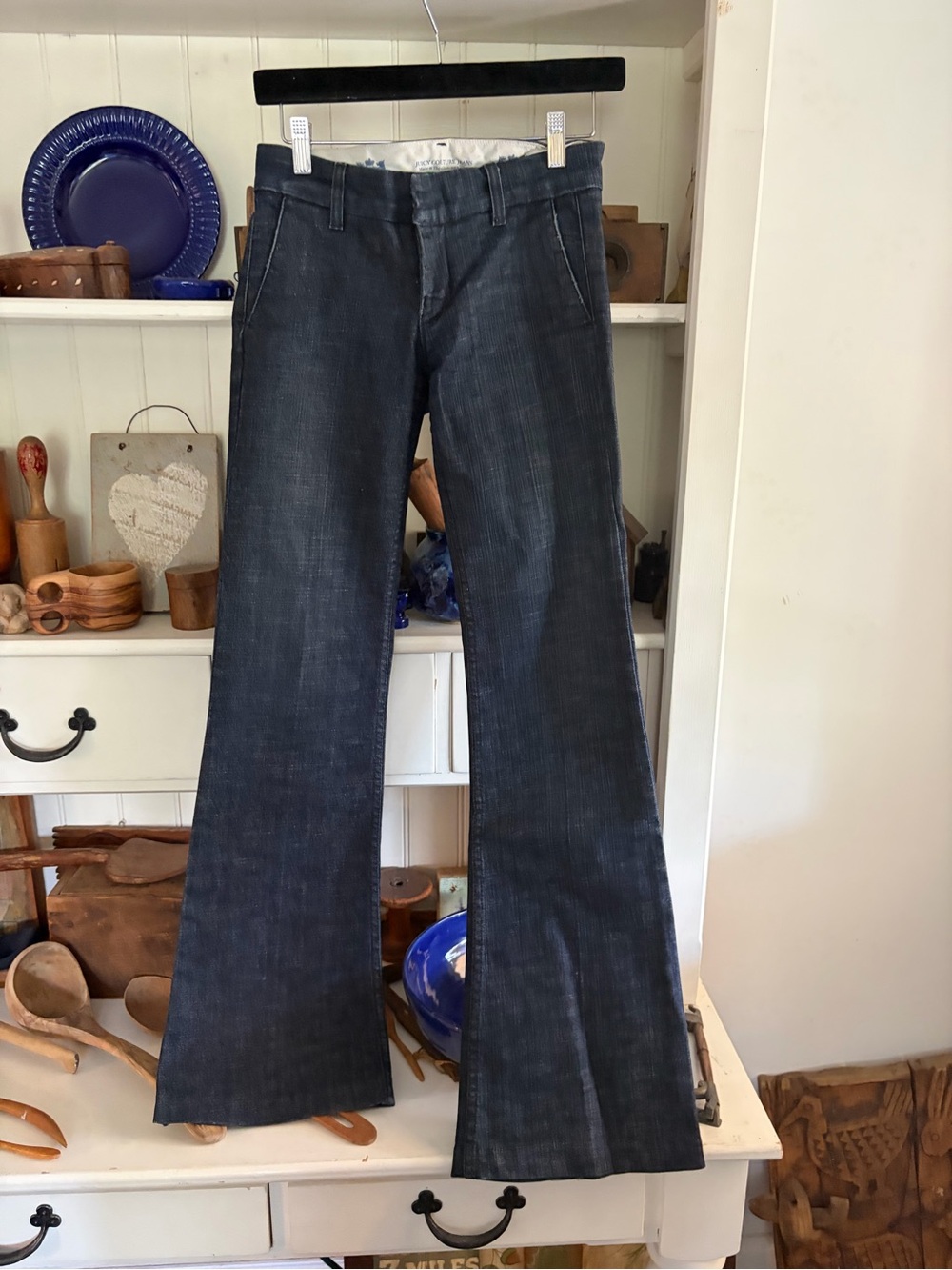 Juicy Couture Dark Blue Flare Jeans